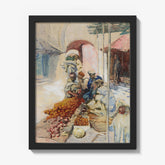 The orange sellers, Tangiers by Frances Hodgkins - thumbnail_1_bf_6846b3ea1483fa5b355590f0